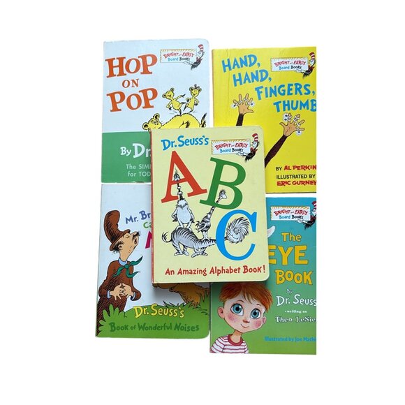 Dr. Seuss Board Book Set - 5 Classic Titles For Toddlers - Picture 1 of 1